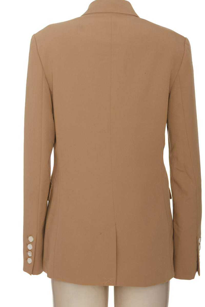 Chaqueta / Abrigo color Beige - Bershka
