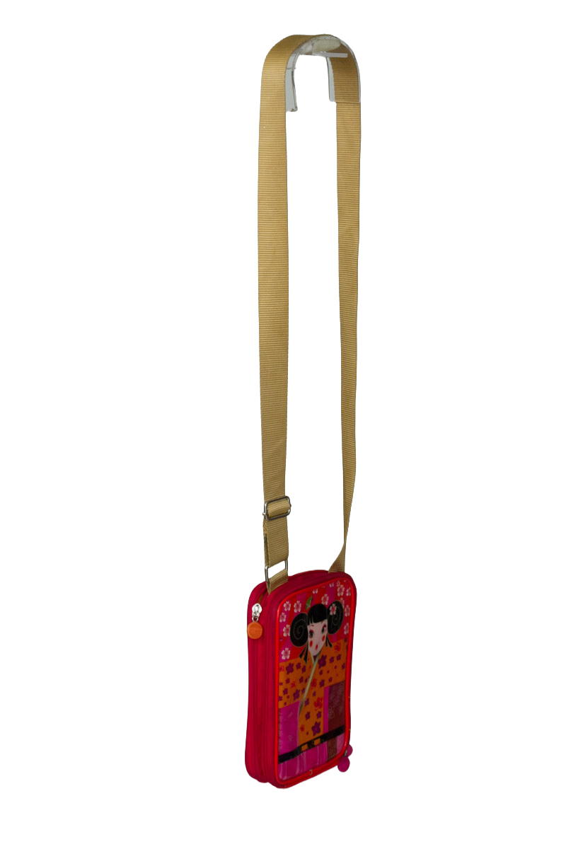 Cartera / Bolso / Monedero color Rojo - Pylones