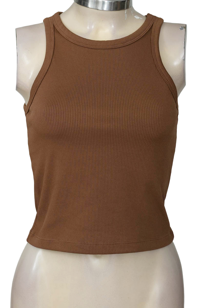 Top / Camiseta color Café - Divided by H&M