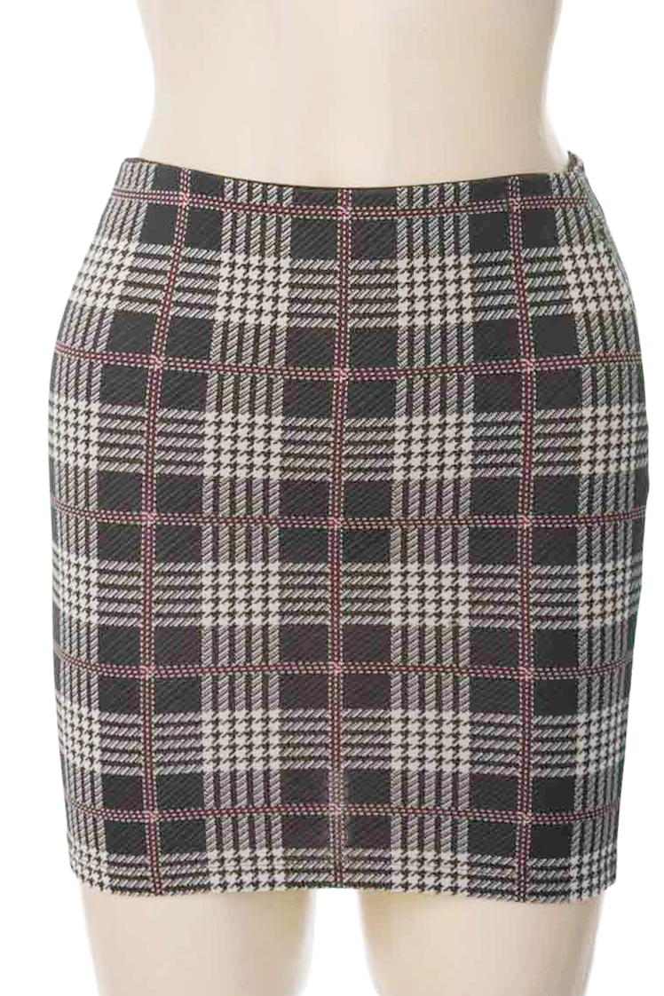 Falda color Negro - Bershka