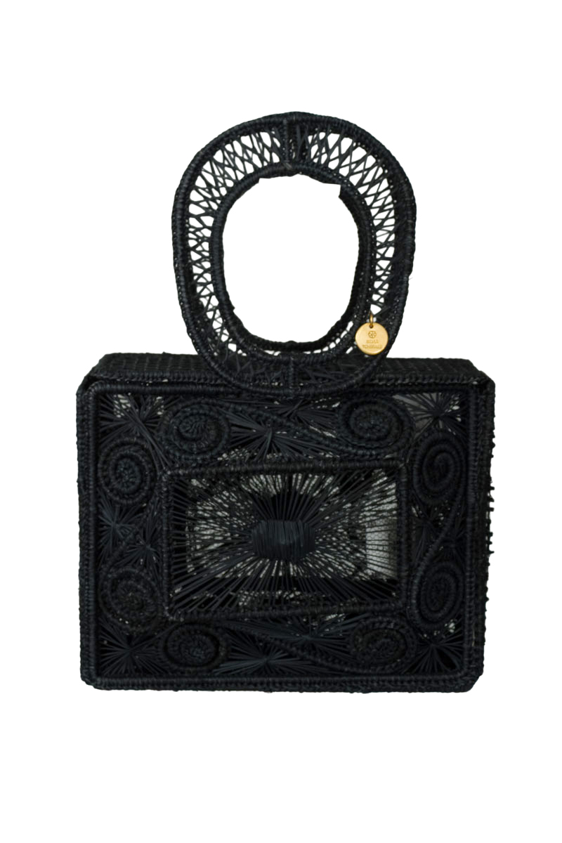 Cartera / Bolso / Monedero color Negro - Silvia Tcherassi