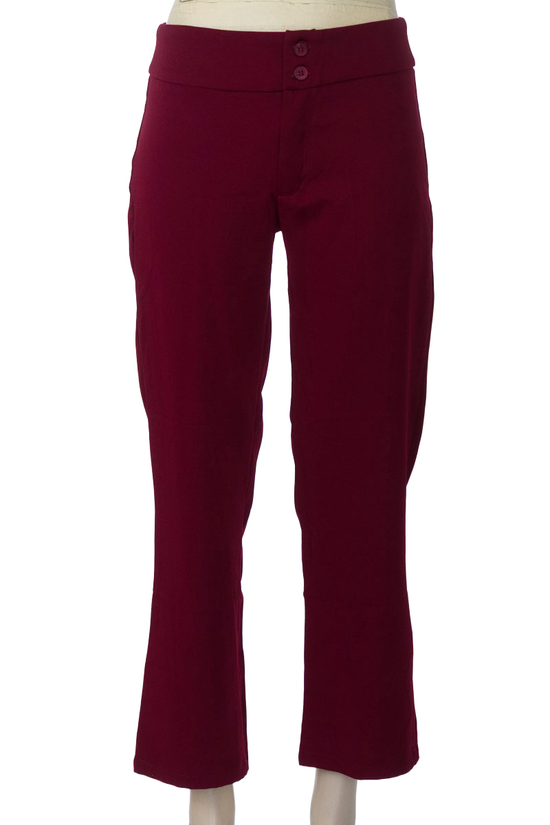 Pantalones color Vinotinto - Yubarta
