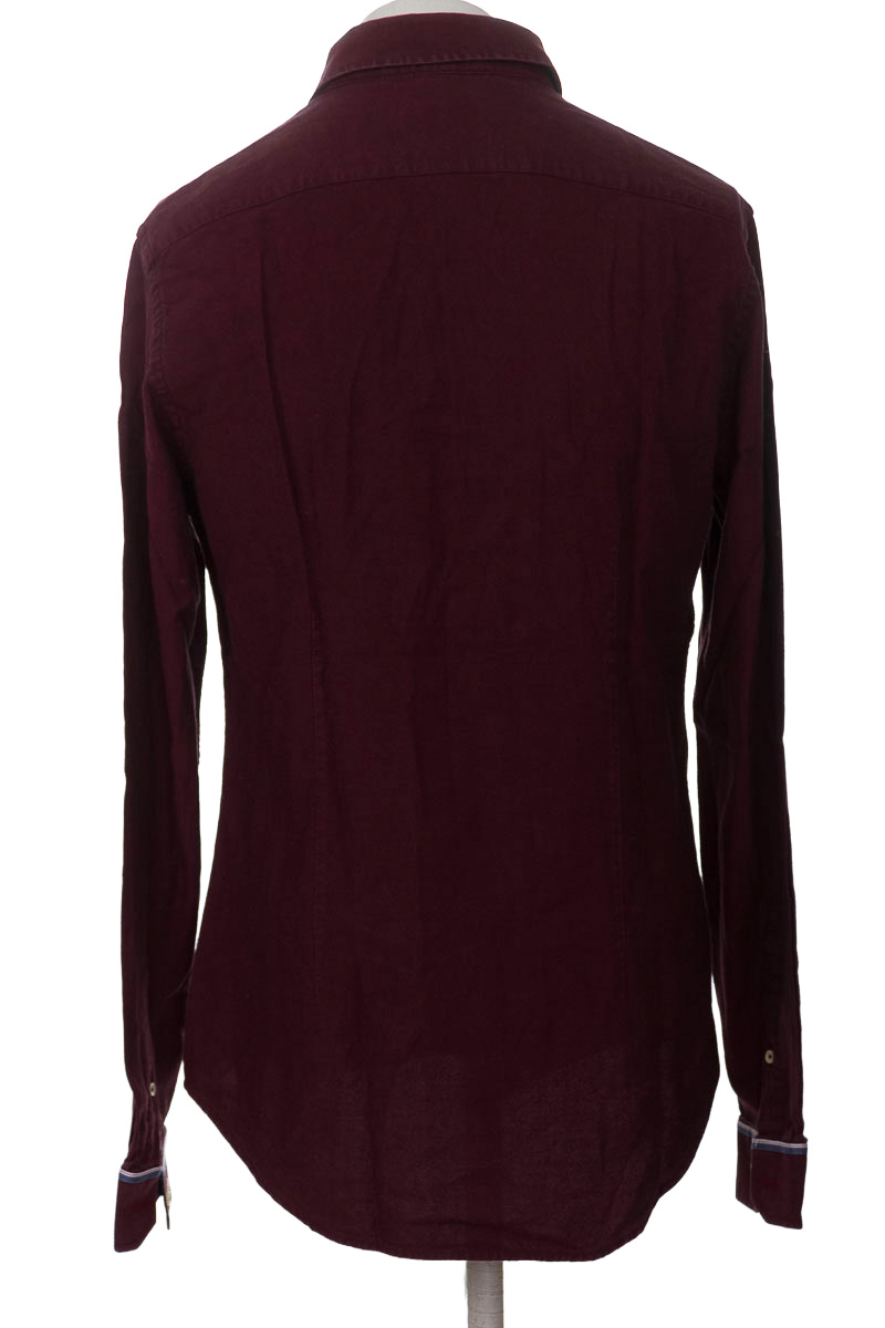 Camisa color Vinotinto - Zara