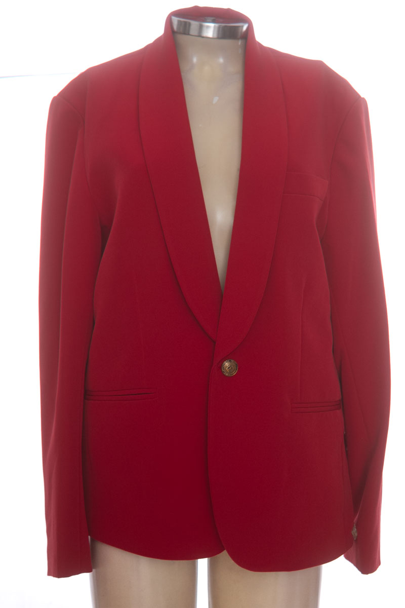 Chaqueta / Abrigo color Rojo - Sulma Arizala