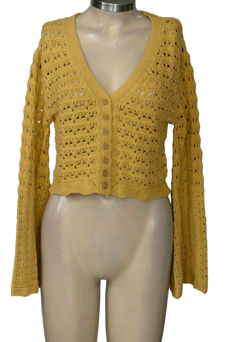 Sweater color Amarillo - NAF NAF