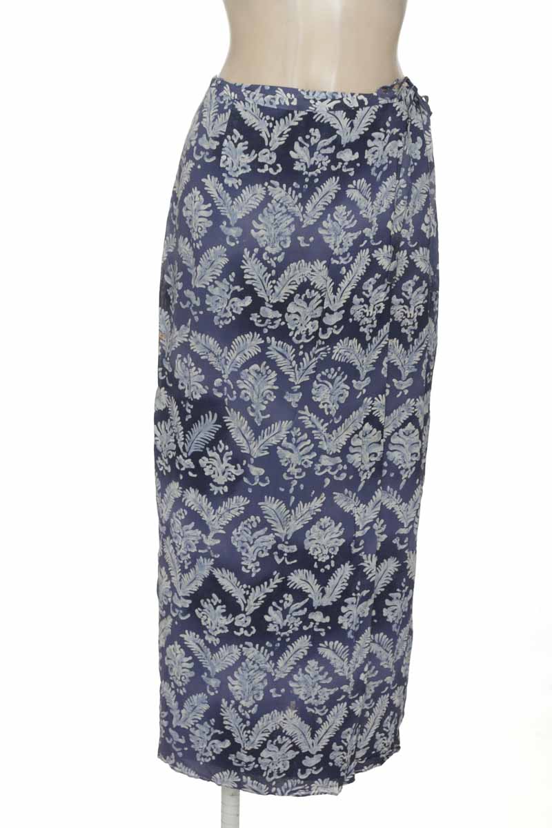 Falda color Azul - Ann Taylor