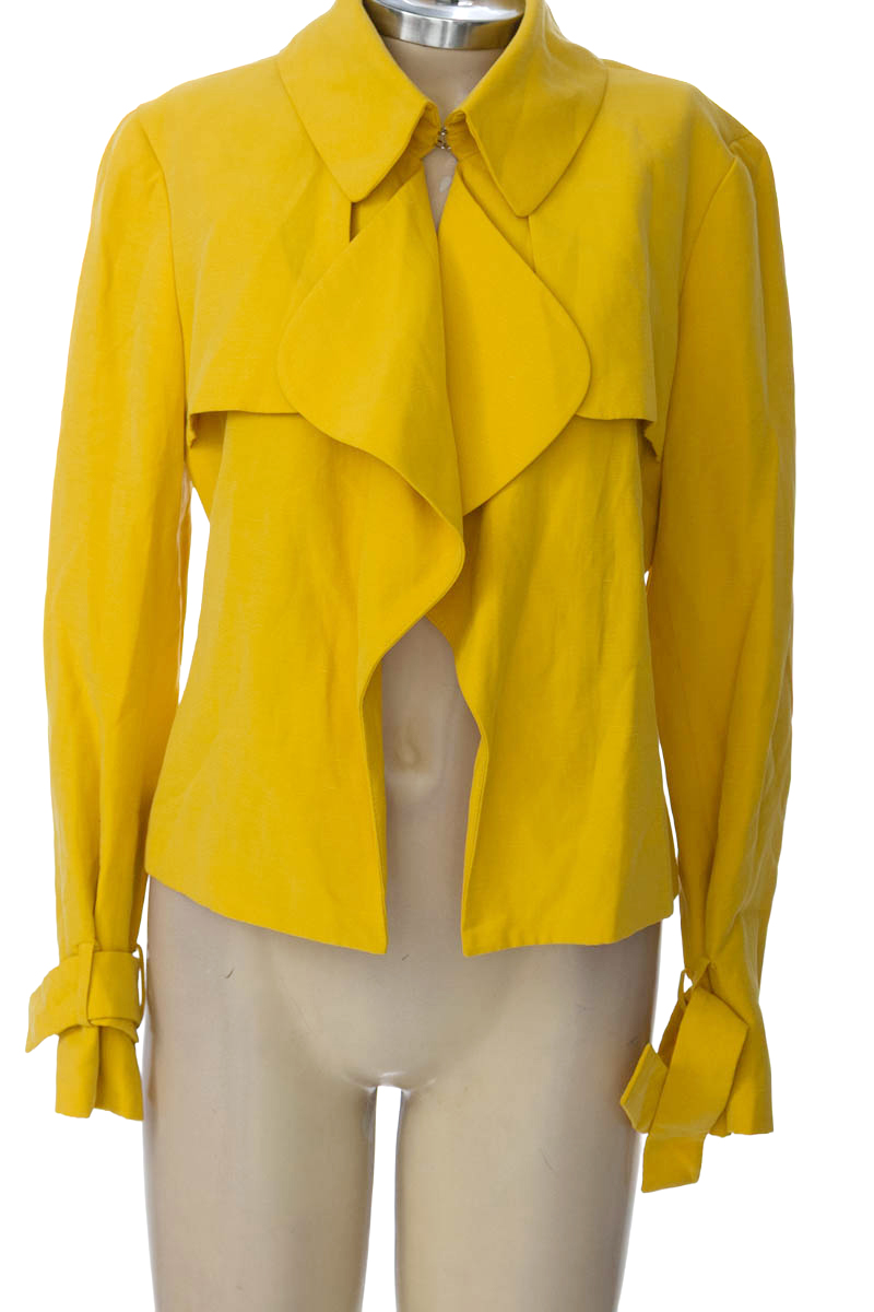 Chaqueta / Abrigo color Mostaza - Anne Klein