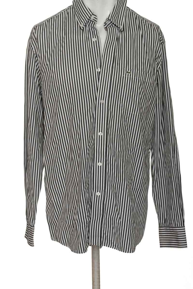 Camisa color Negro - Lacoste