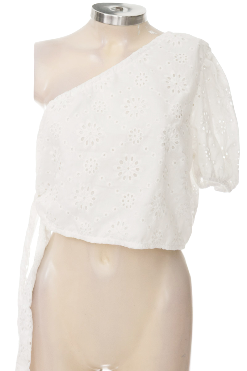 Blusa color Blanco - Shein