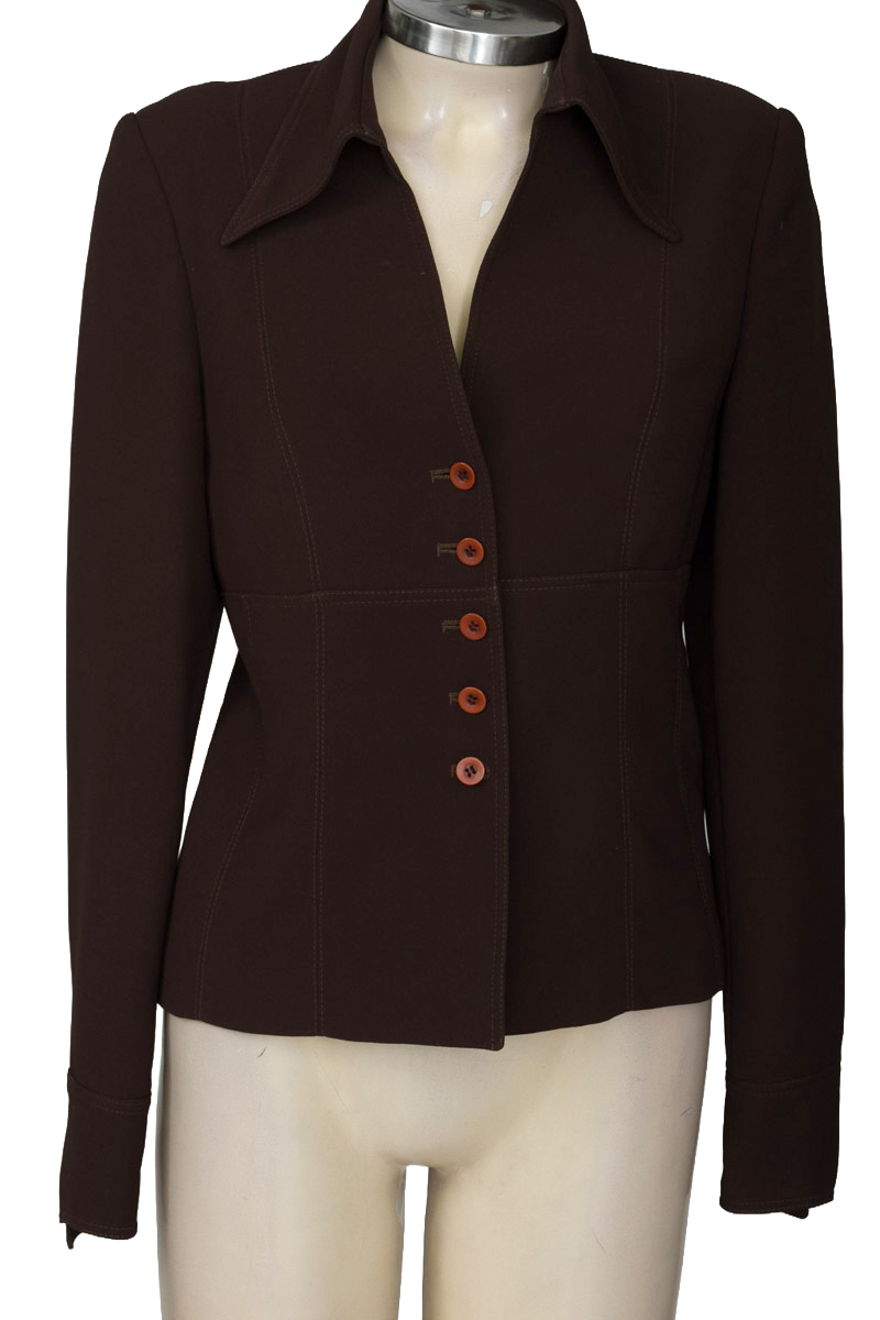 Chaqueta / Abrigo color Café - Closeando
