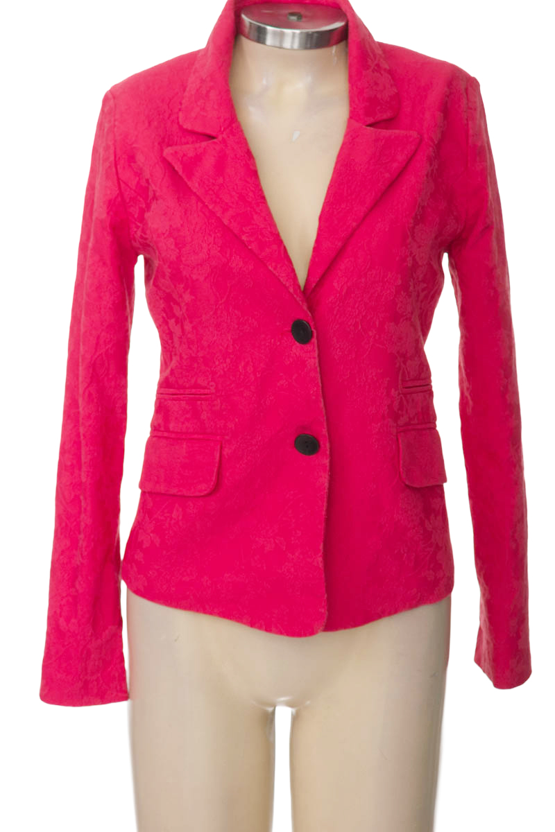 Chaqueta / Abrigo color Fucsia - Sisley