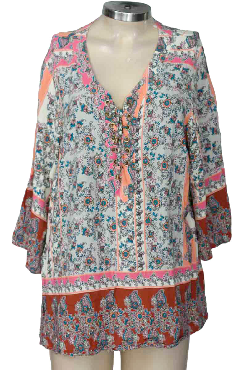 Blusa color Estampado - Plica