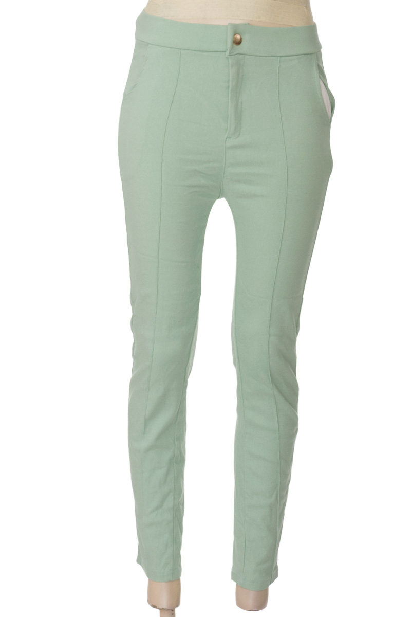 Pantalones color Aguamarina - Hermanas