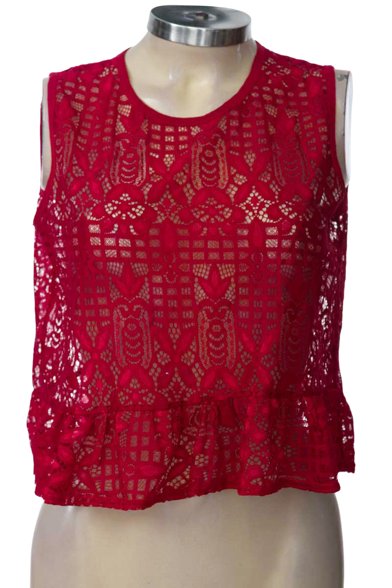 Top / Camiseta color Vinotinto - SWENDY