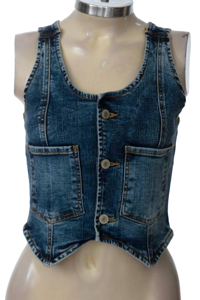 Chaqueta / Abrigo color Azul - Michell Villamizar