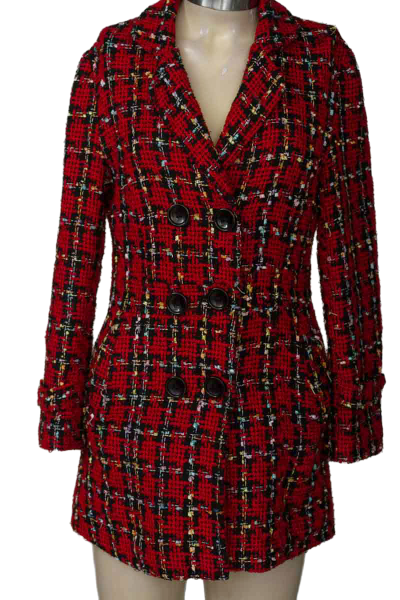 Chaqueta / Abrigo color Rojo - Amie