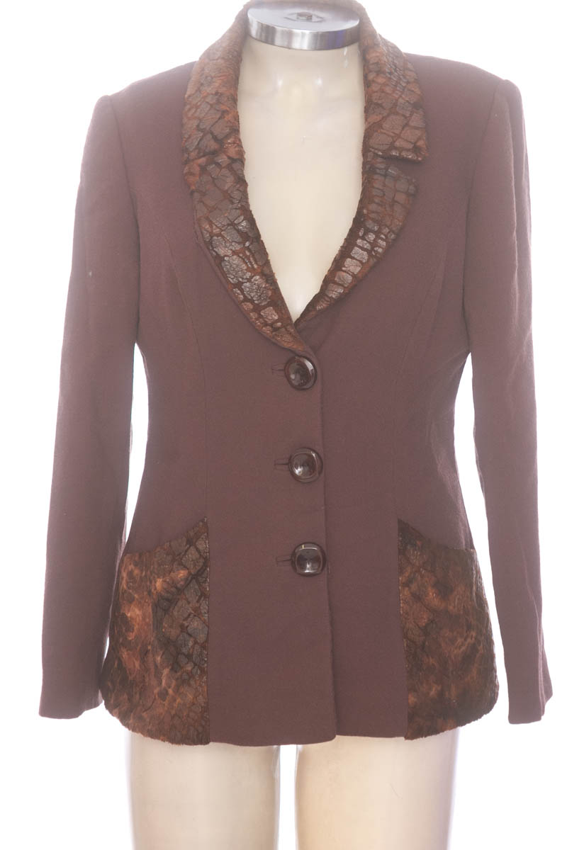 Chaqueta / Abrigo color Café - Alvaro  Reyes