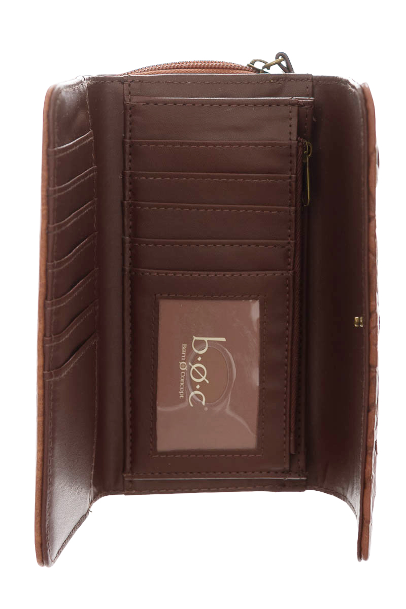 Cartera / Bolso / Monedero color Café - Born Concept