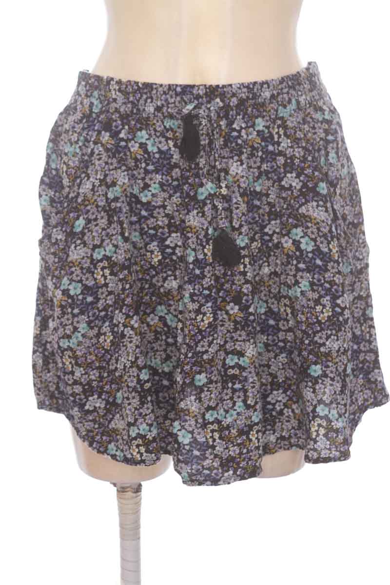 Falda color Azul - estradivarius