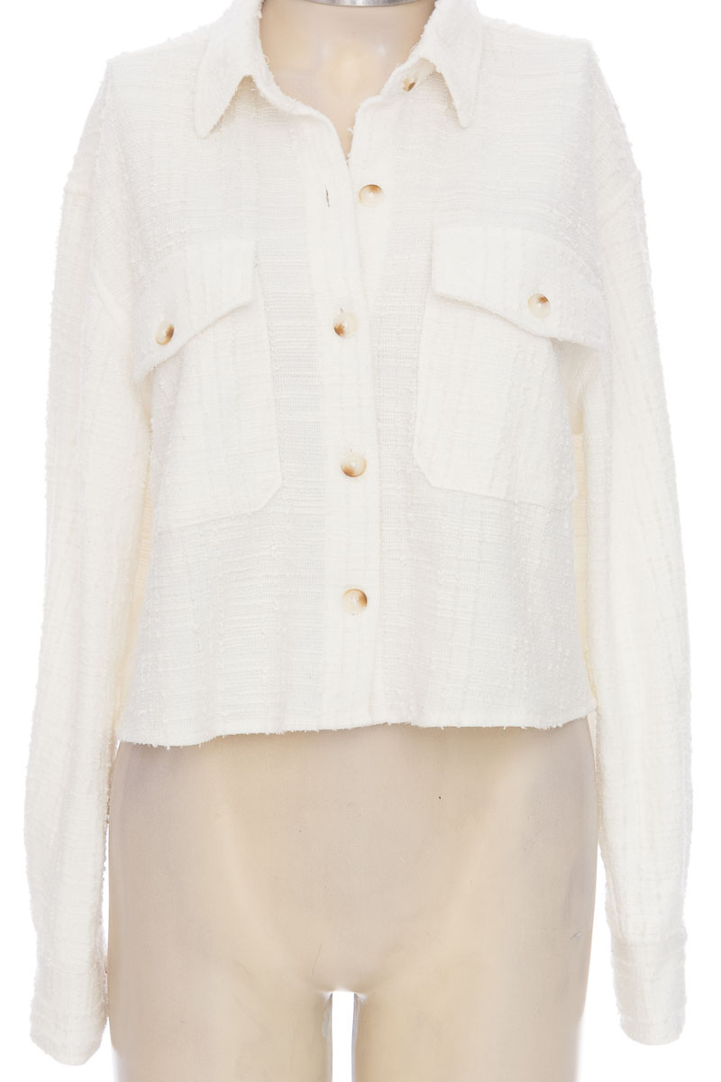 Chaqueta / Abrigo color Beige - NAF NAF