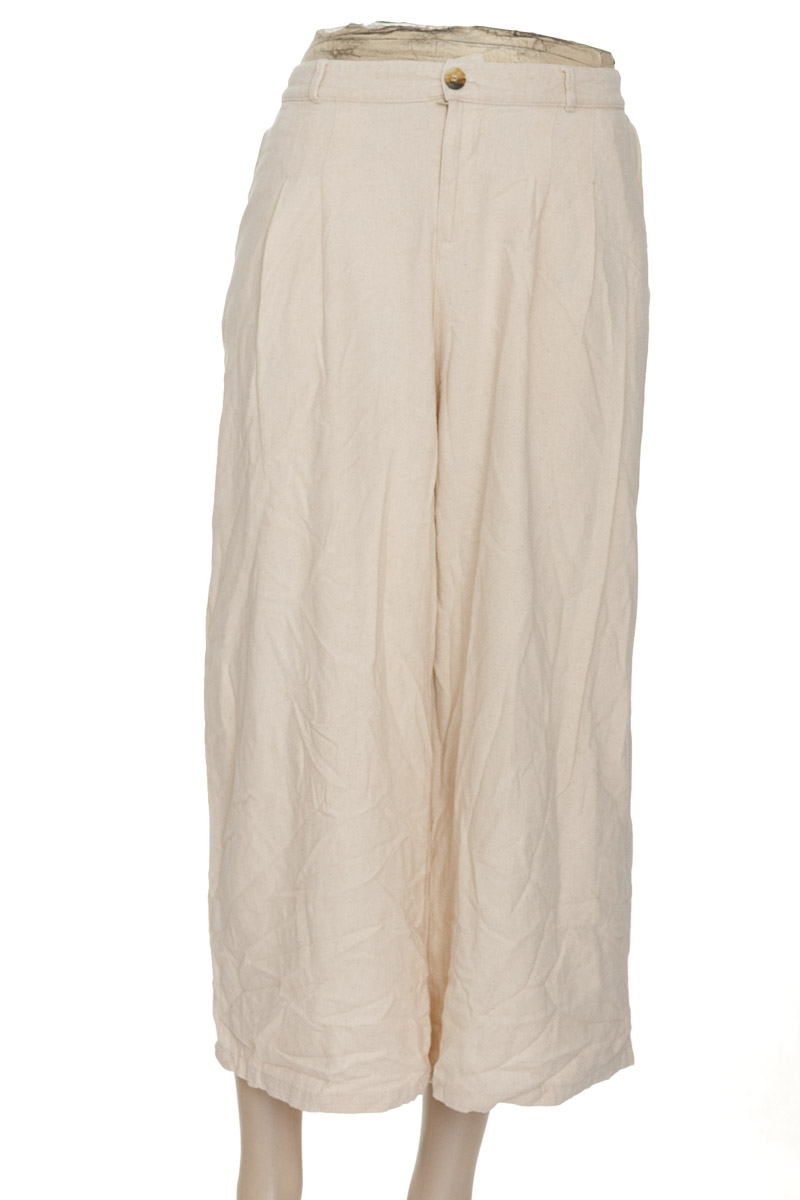 Pantalones color Beige - Flashy