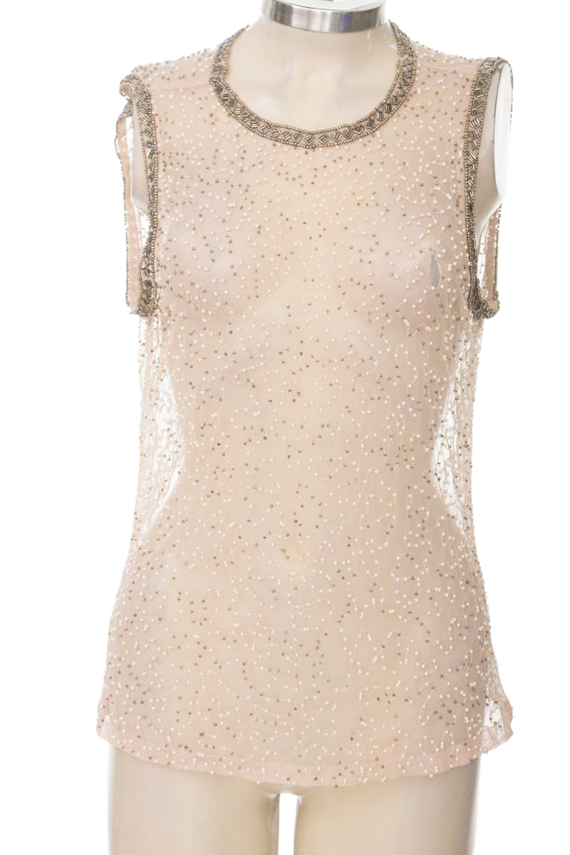 Top / Camiseta color Rosado - Zara