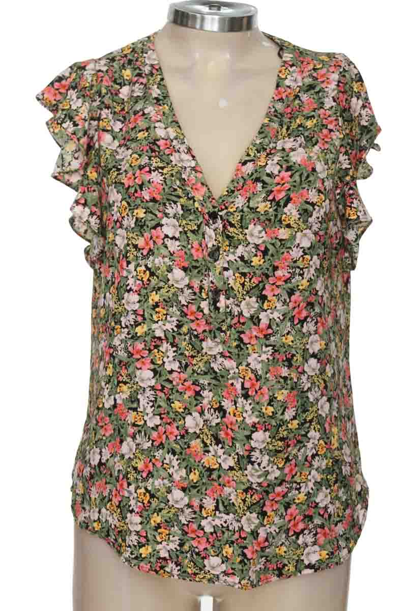 Blusa color Estampado - Zara