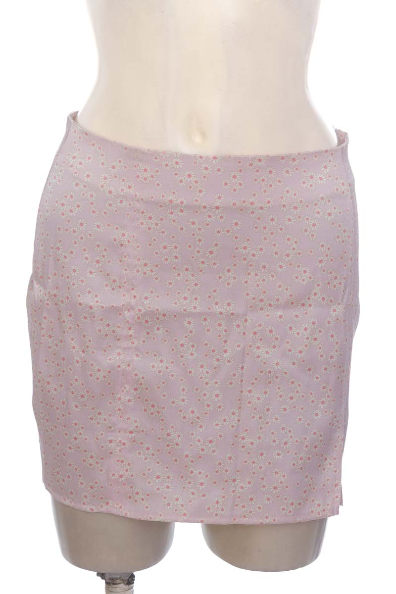 Falda color Rosado - Zara