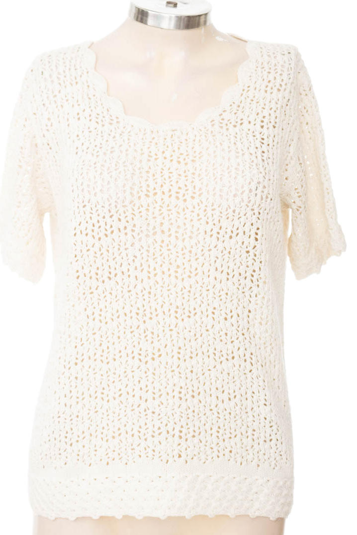 Sweater color Blanco - Closeando