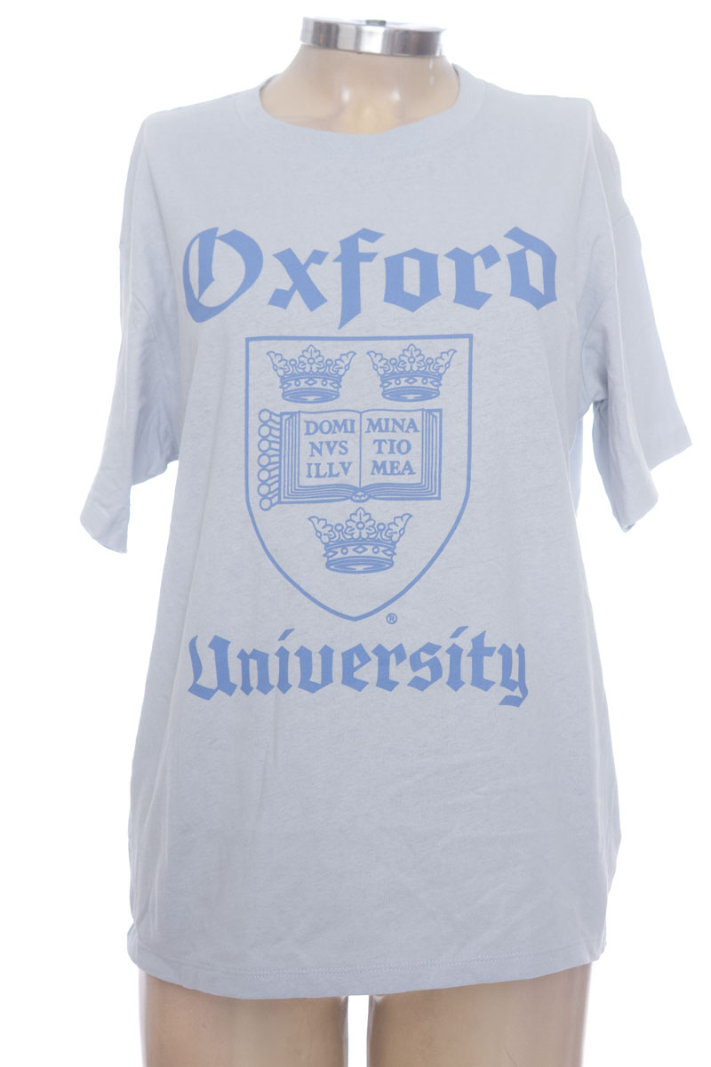 Top / Camiseta color Azul - Divided by H&M
