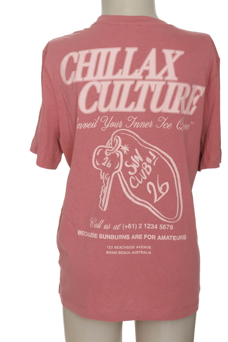 Top / Camiseta color Rosado - H&M
