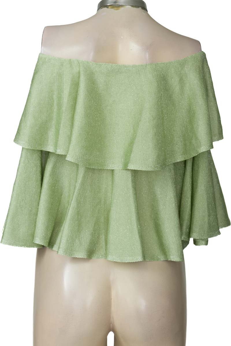 Blusa color Verde - Zara