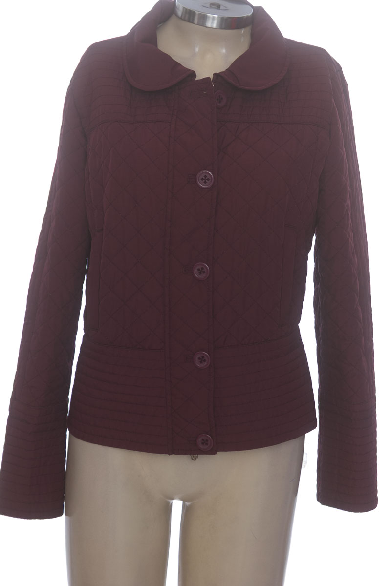Chaqueta / Abrigo color Vinotinto - Lija