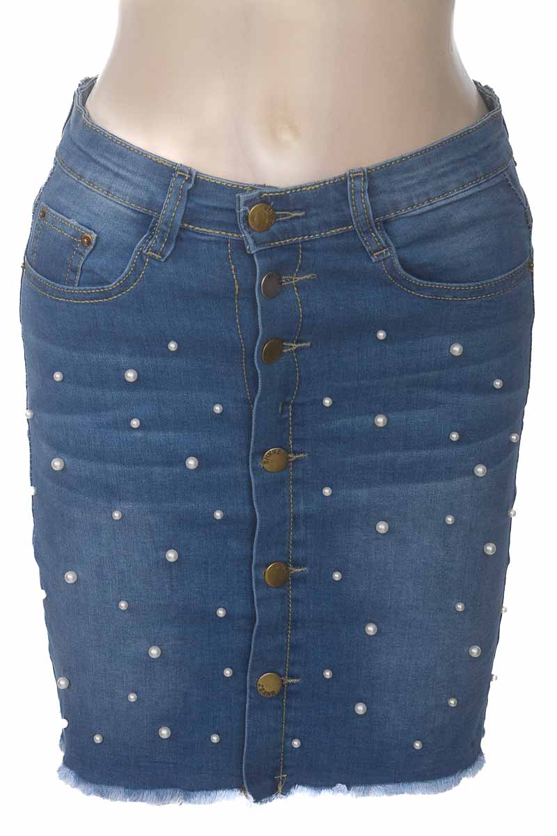 Falda color Azul - HF HH