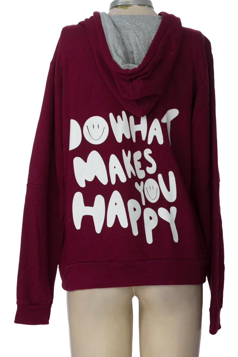 Sweater color Vinotinto - Closeando