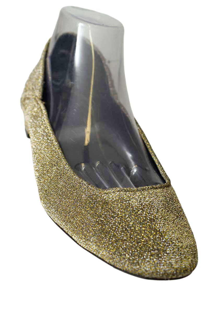 Zapatos color Dorado - Zara