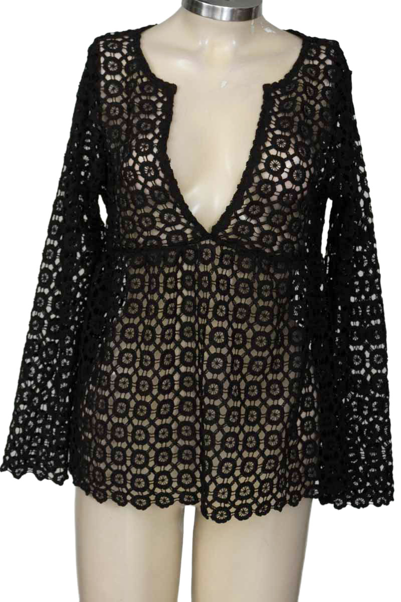 Blusa color Negro - Zanzea Collection