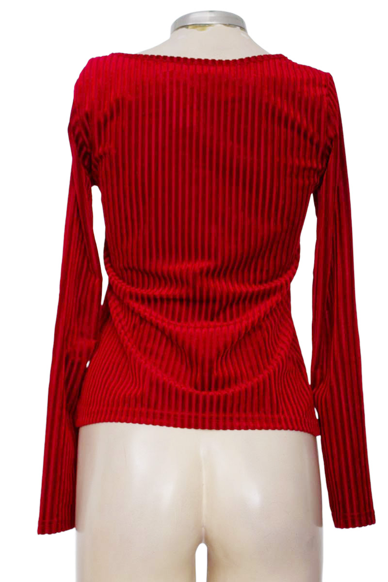 Top / Camiseta color Vinotinto - Shein