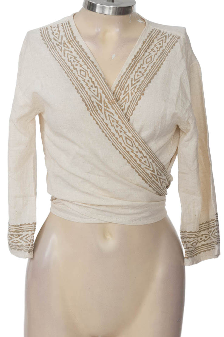 Blusa color Beige - Scorpion Handicraft