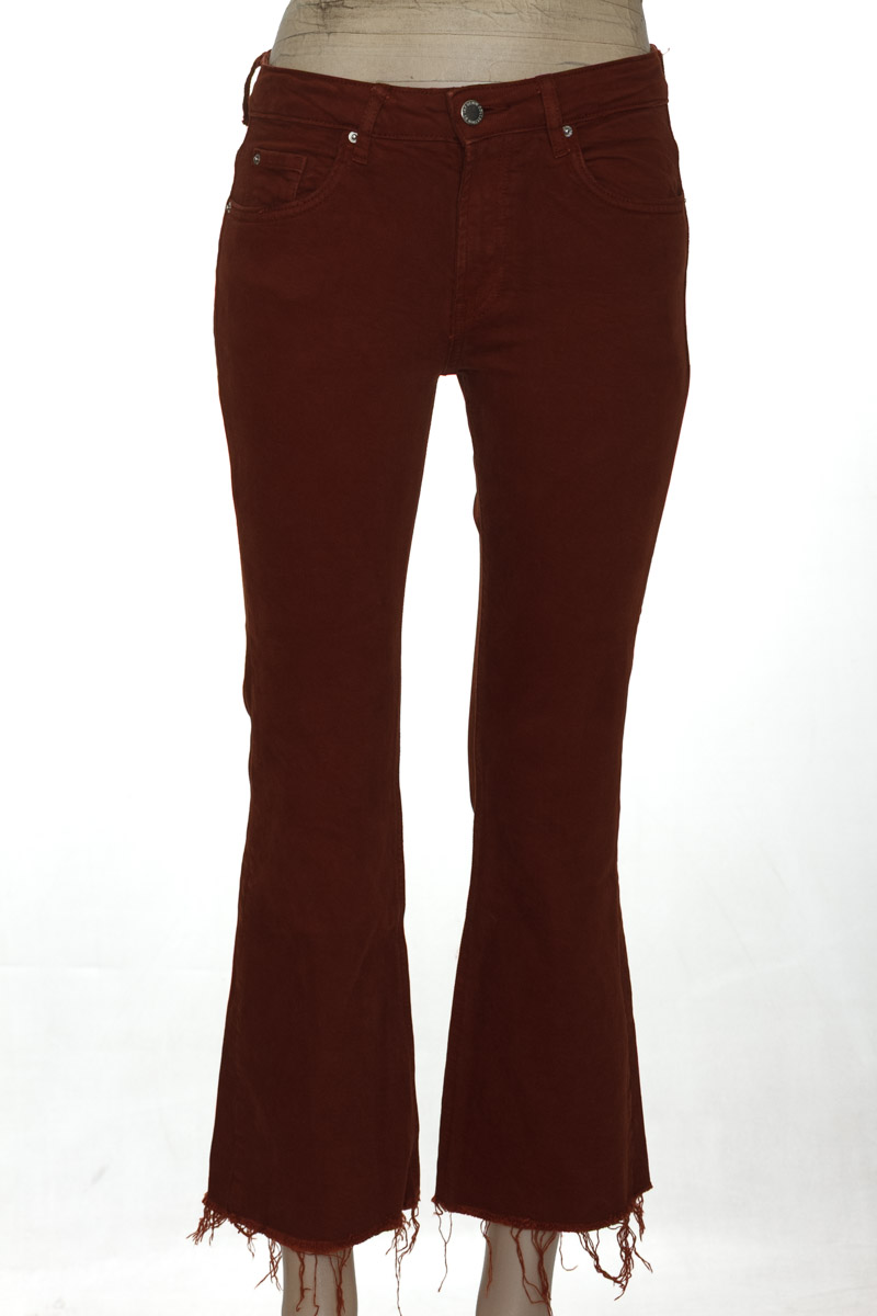 Pantalones color Terracota - Zara
