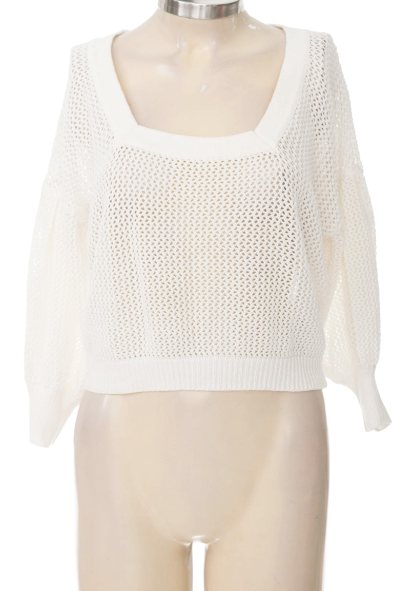 Sweater color Blanco - NAF NAF