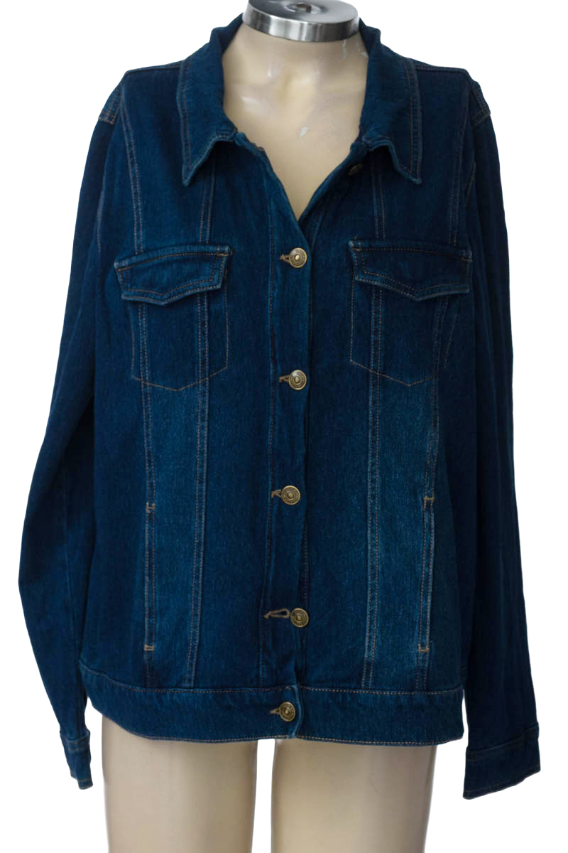 Chaqueta / Abrigo color Azul - Gloria Vanderbilt