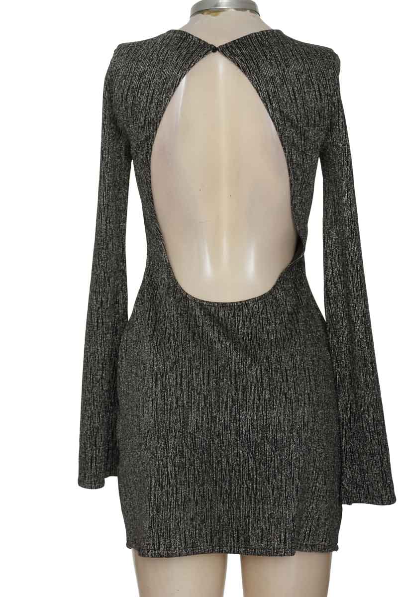 Vestido / Enterizo color Plateado - Pull & Bear