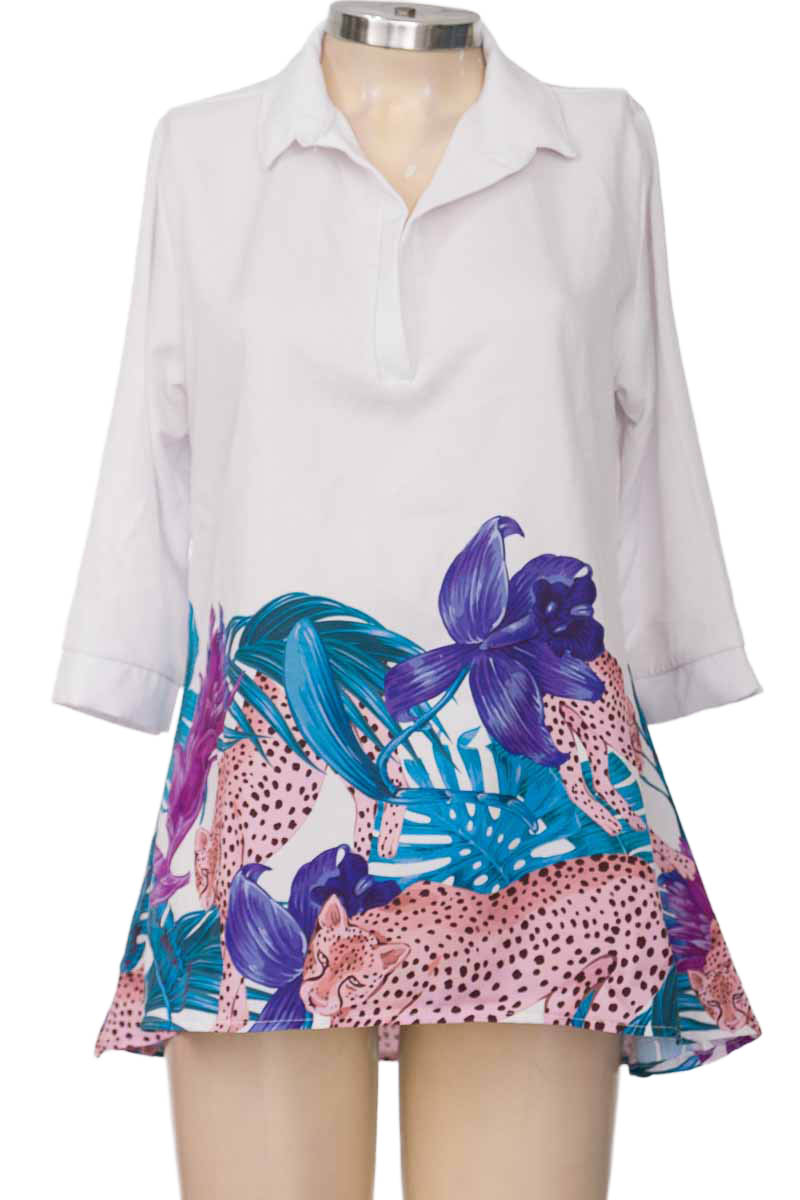 Blusa color Blanco - Eva Castillo