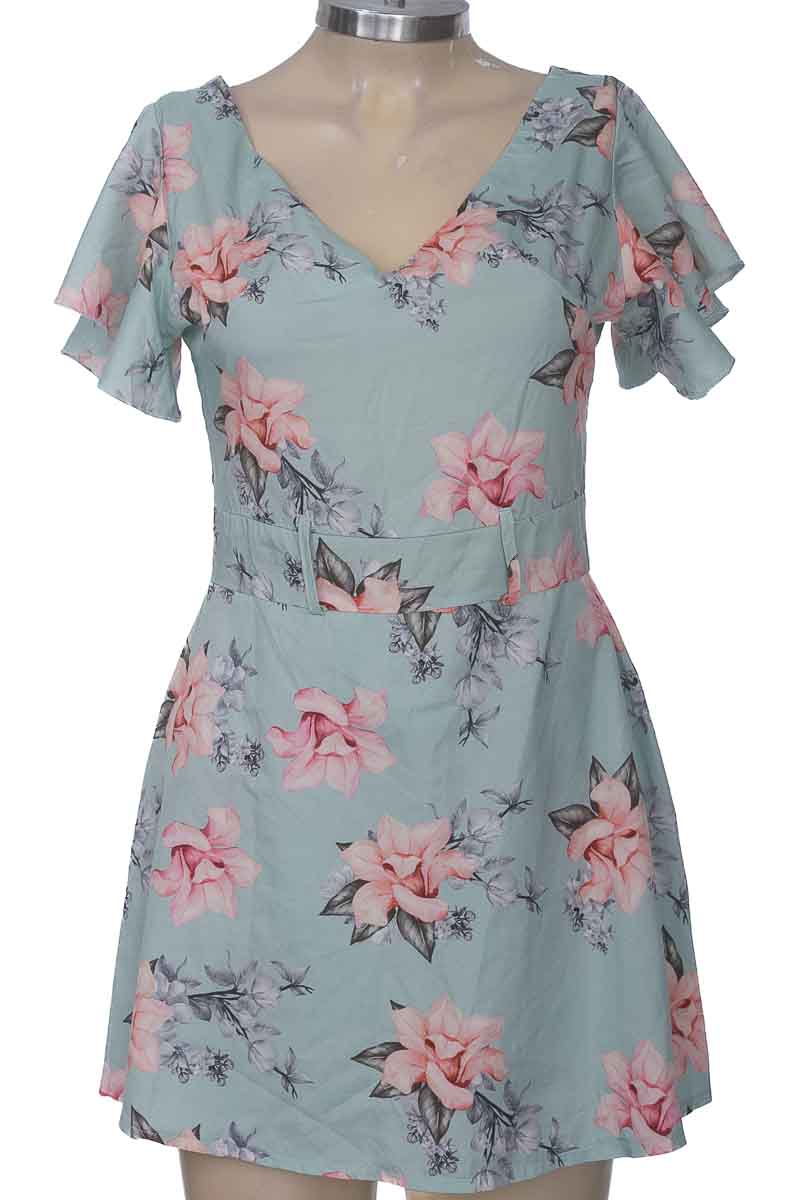 Vestido / Enterizo color Aguamarina - Monali