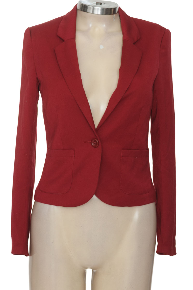 Chaqueta / Abrigo color Vinotinto - Divided by H&M