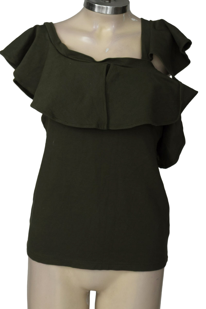 Top / Camiseta color Verde - Estefania Turbay