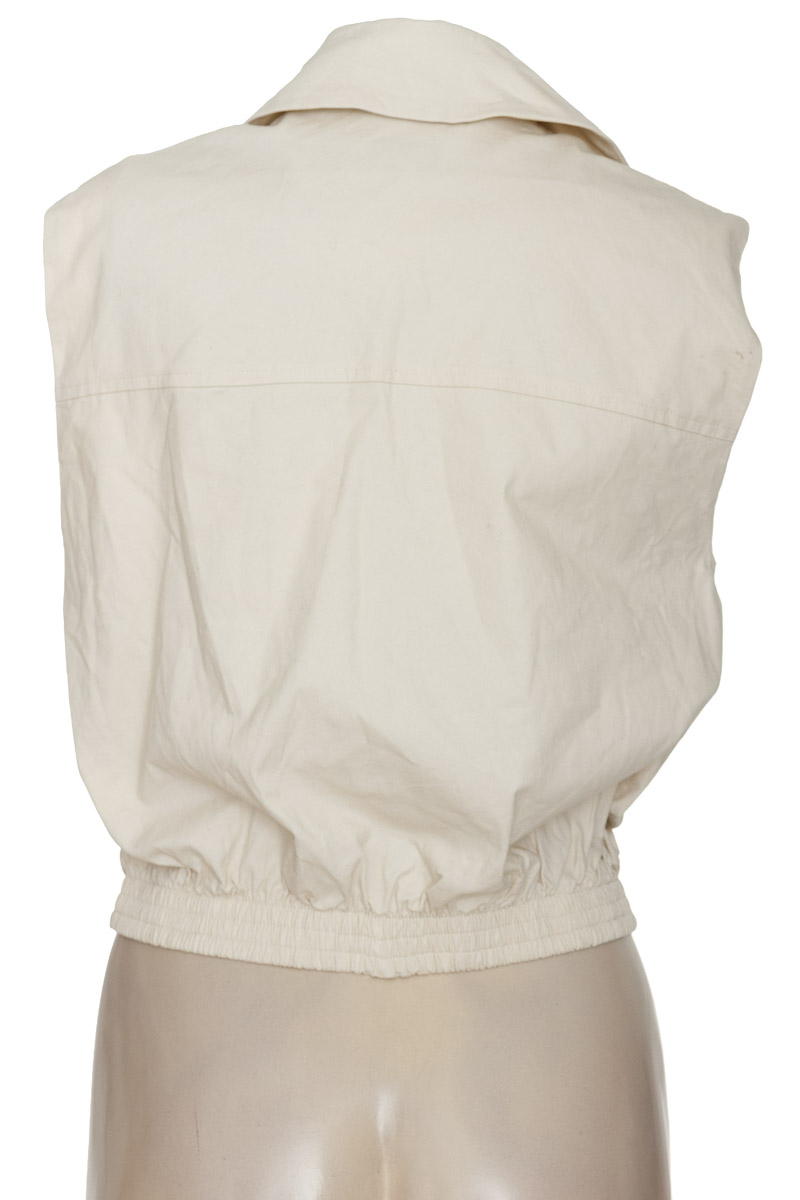 Chaqueta / Abrigo color Beige - NAF NAF