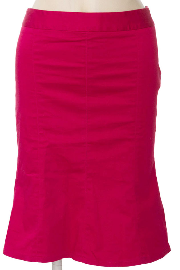 Falda color Vinotinto - Zara