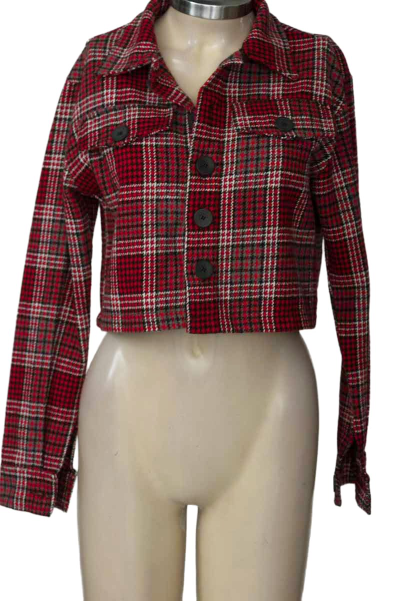 Chaqueta / Abrigo color Rojo - Zohet